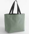 BG184 BagBase Original Carryall Tote Bag Dusty Green colour image